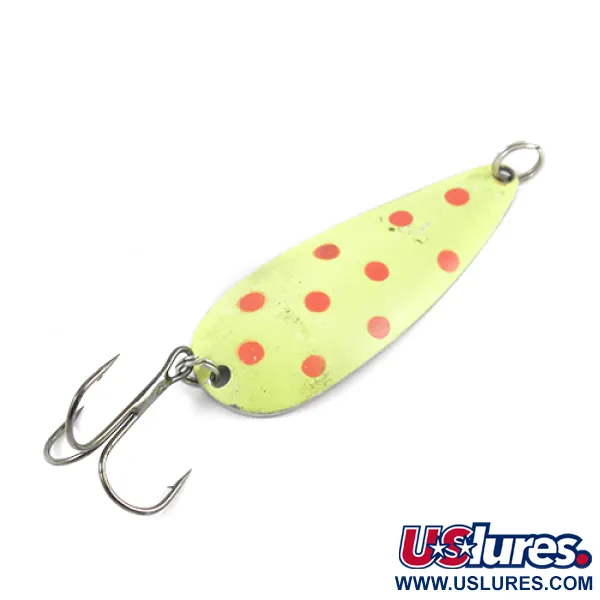 Worth Chippewa, жовтий/червоний/нікель, 14 г, блесна коливалка (колебалка) #2551