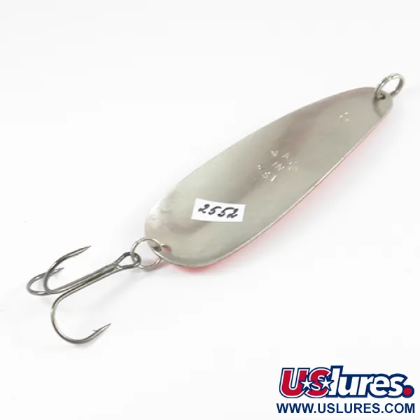 Worth Chippewa, малиновий/нікель, 21 г, блесна коливалка (колебалка) #2552