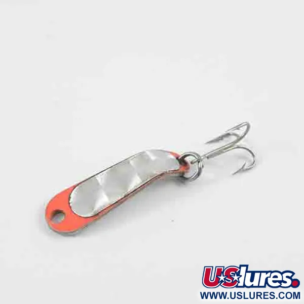 Luhr Jensen Hus-lure, нікель/помаранчевий/голограма, 2 г, блесна коливалка (колебалка) #2564