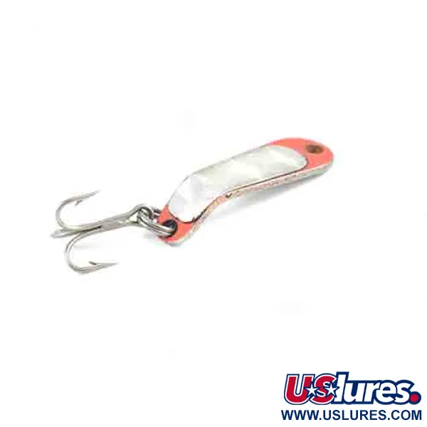 Luhr Jensen Hus-lure, нікель/помаранчевий/голограма, 2 г, блесна коливалка (колебалка) #2564