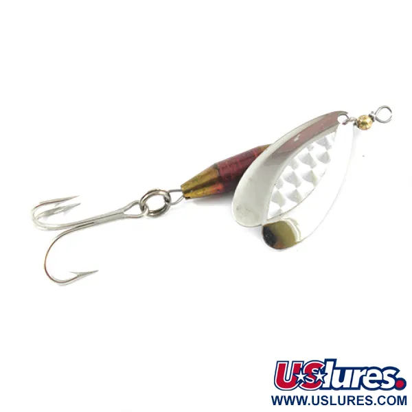 Luhr Jensen Les Davis Bolo, латунь/нікель, 14 г, блешня оберталка (вертушка) #2570