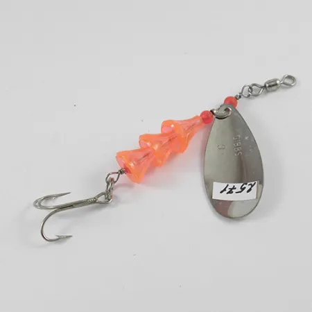 Gibbs, нікель, 7 г, блешня оберталка (вертушка) #2571