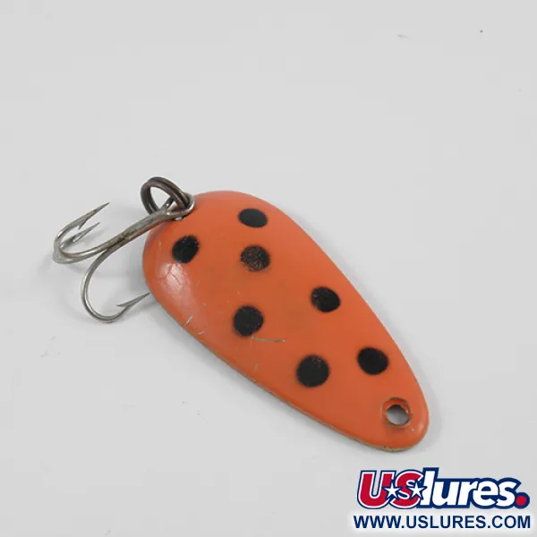  Len Thompson #00, червоний/чорний/латунь, 14 г, блесна коливалка (колебалка) #2579