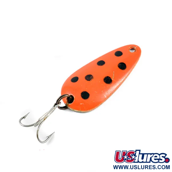  Len Thompson #00, червоний/чорний/латунь, 14 г, блесна коливалка (колебалка) #2579