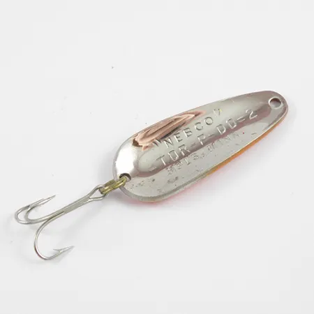 Nebco TOR-P-DO, червоний/чорний/нікель, 14 г, блесна коливалка (колебалка) #2581