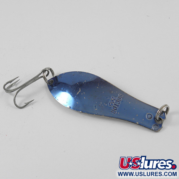Prescott Spinner Little Doctor 265, нікель/синій, 10 г, блесна коливалка (колебалка) #2583
