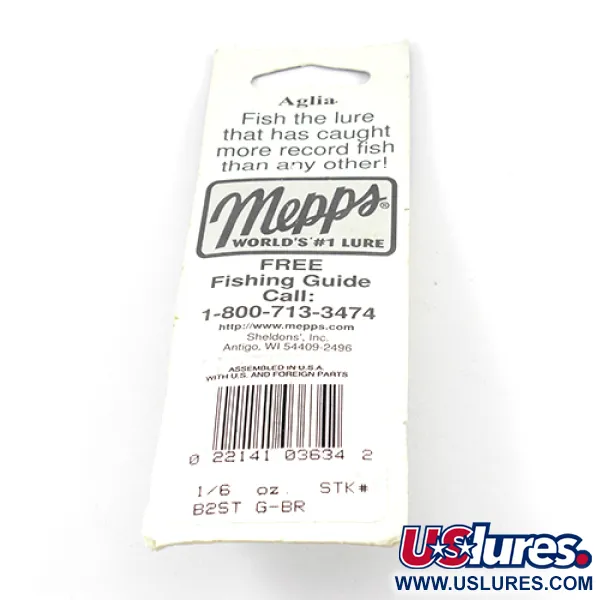 Mepps Aglia 2 dressed, (з хвосту білки)