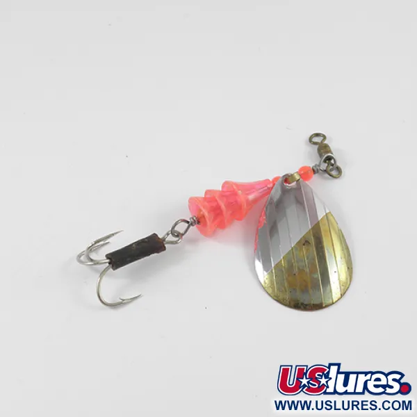  Lucky Strike Coffe Spoon, нікель/бронза/червоний, 8 г, блешня оберталка (вертушка) #2595