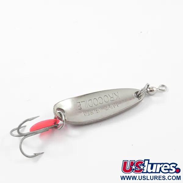 Luhr Jensen Krocodile, райдужна форель/нікель, 9 г, блесна коливалка (колебалка) #2625