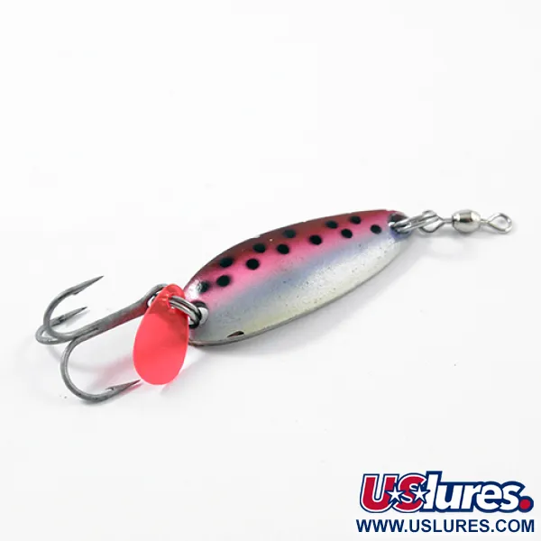 Luhr Jensen Krocodile, райдужна форель/нікель, 9 г, блесна коливалка (колебалка) #2625