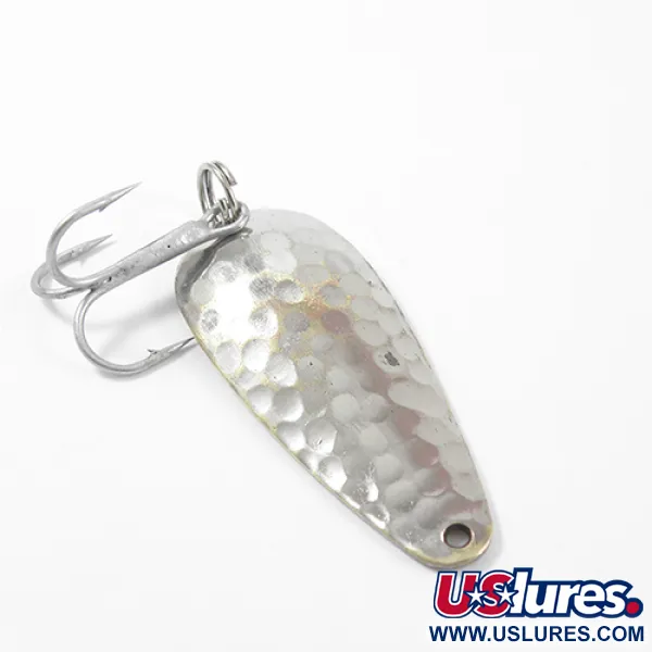  Nebco Flash Bait 2662, карбований нікель, 8 г, блесна коливалка (колебалка) #2641