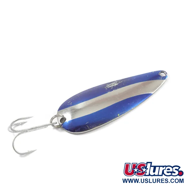Worth Chippewa, нікель/синій, 14 г, блесна коливалка (колебалка) #2660