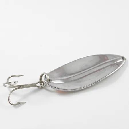 TODDCO Main liner (світиться в темряві), Glow (світиться в темряві)білий/неоновий червоний/нікель, 21 г, блесна коливалка (колебалка) #2662