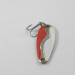 Acme Kamlooper Junior, червоний/білий/нікель/золото, 7 г, блесна коливалка (колебалка) #2665