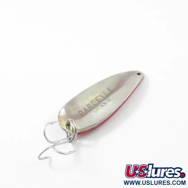 Eppinger Dardevle Spinnie, червоний/білий/нікель, 9 г, блесна коливалка (колебалка) #2668