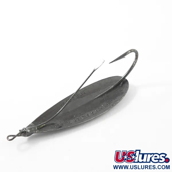  Незачіпляйка Johnson Silver Minnow, чорний, 14 г, блесна коливалка (колебалка) #2676