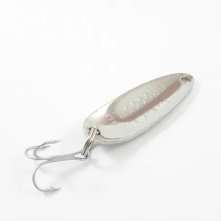 Luhr Jensen Krocodile, карбований нікель, 7 г, блесна коливалка (колебалка) #2682