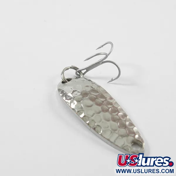 Luhr Jensen Krocodile, карбований нікель, 7 г, блесна коливалка (колебалка) #2682