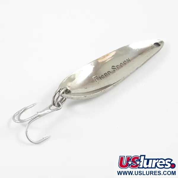 Acme Fiord Spoon, нікель/синій, 7 г, блесна коливалка (колебалка) #2701