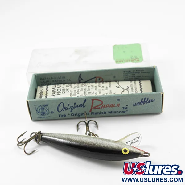 Rapala Original Floater, натурал (Silver (срібло)), 3,4 г, воблер #2722