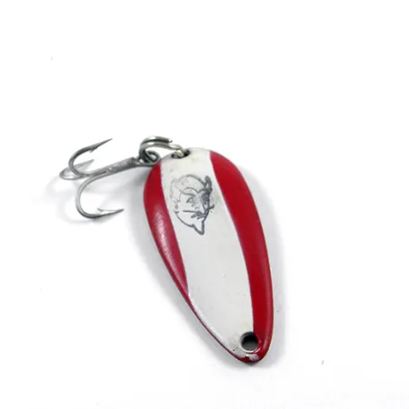 Eppinger Dardevle Midget, червоний/білий/латунь, 6 г, блесна коливалка (колебалка) #2727