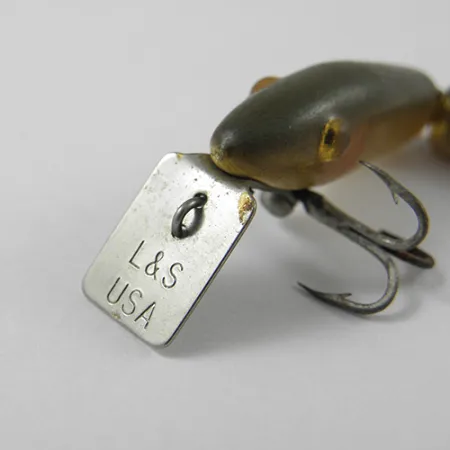 L&S Bait Mirro lure MirrOlure, золотий натурал, 2 г, воблер #2747