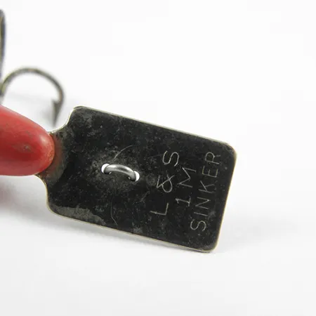 L&S Bait Mirro lure MirrOlure, червоний/білий, 2,5 г, воблер #2748