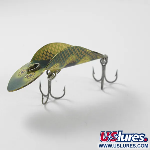 Buck Perry Spoonplug, Frog, 7 г, блесна коливалка (колебалка) #2760