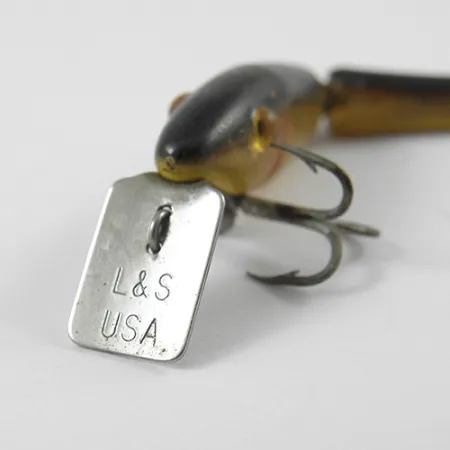 L&S Bait Mirro lure MirrOlure Bass-master, золотий натурал, 2 г, воблер #2768