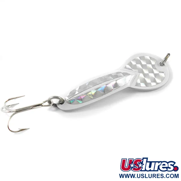 Glen Evans Loco 3, білий/голограма, 17 г, блесна коливалка (колебалка) #2771