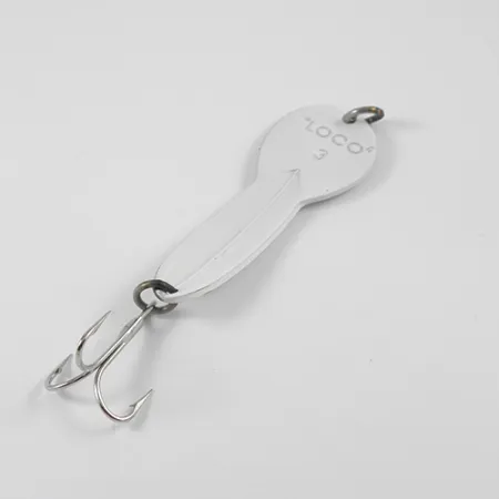 Glen Evans Loco 3, білий/голограма, 17 г, блесна коливалка (колебалка) #2771