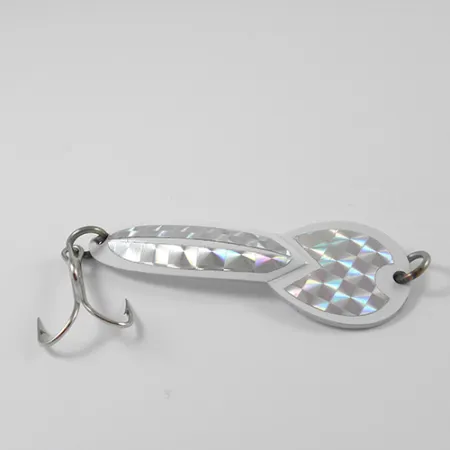 Glen Evans Loco 3, білий/голограма, 17 г, блесна коливалка (колебалка) #2771