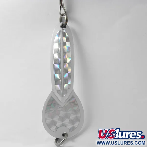 Glen Evans Loco 3, білий/голограма, 17 г, блесна коливалка (колебалка) #2771