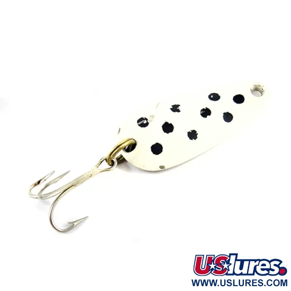  Nebco TOR-P-DO, білий/червоний/нікель, 9 г, блесна коливалка (колебалка) #2782