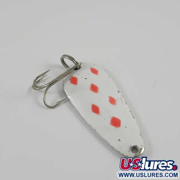  Blue Fox Tor-P-DO, білий/червоний/нікель, 14 г, блесна коливалка (колебалка) #2783