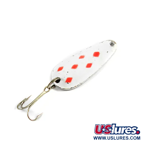  Blue Fox Tor-P-DO, білий/червоний/нікель, 14 г, блесна коливалка (колебалка) #2783