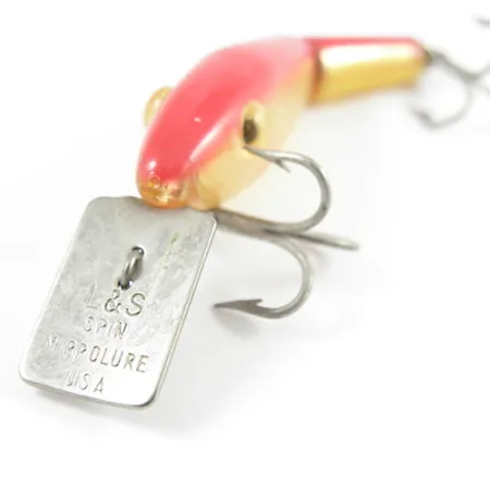 L&S Bait Mirro lure MirrOlure, золото/червоний, 4 г, воблер #2791