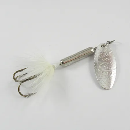 Yakima Bait Worden’s Original Rooster Tail, нікель, 7 г, блешня оберталка (вертушка) #2794