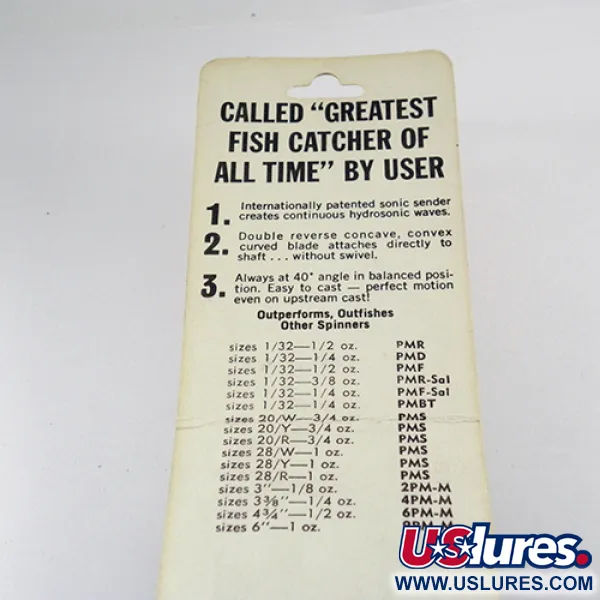  Panther Martin 20, чорний, 21 г, блешня оберталка (вертушка) #2808