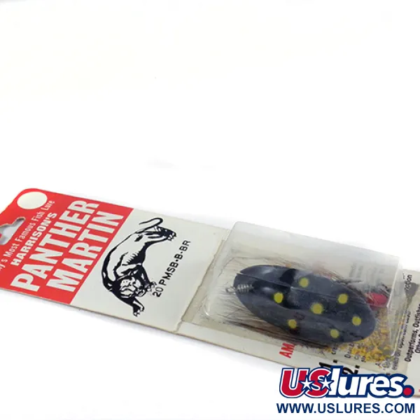  Panther Martin 20, чорний, 21 г, блешня оберталка (вертушка) #2808