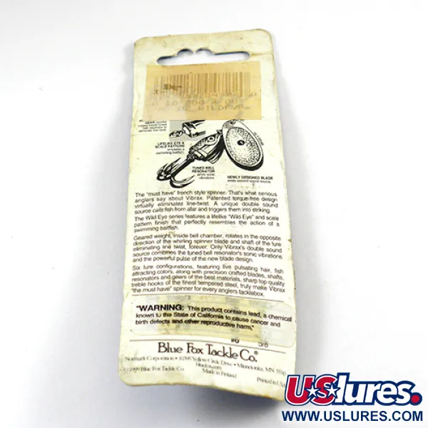  Blue Fox Vibrax Wild Eye, , 4 г, блешня оберталка (вертушка) #2810