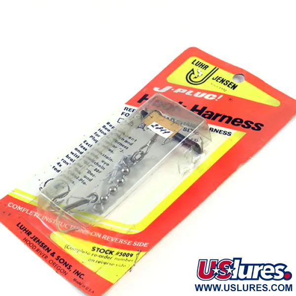  Luhr Jensen Hook Harness, нікель, 6 г, до рибалки #2811