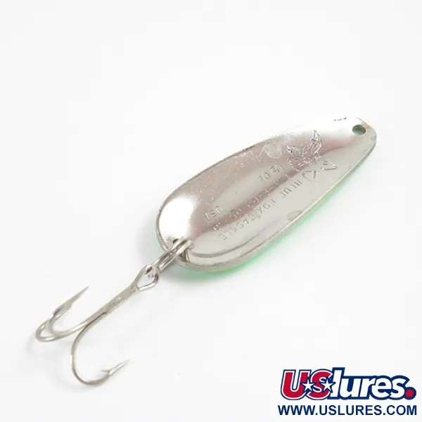 Blue Fox TOR-P-DO, зелений/червоний/нікель, 14 г, блесна коливалка (колебалка) #2812