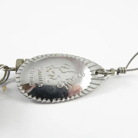 South Bend 2, нікель, 5,5 г, блешня оберталка (вертушка) #2817