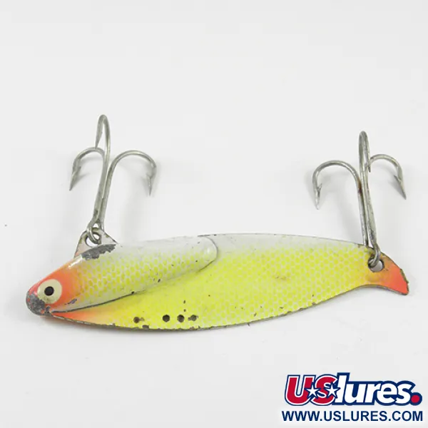  Heddon Sonar 435, жовтий/червоний, 35 г, блесна коливалка (колебалка) #2820