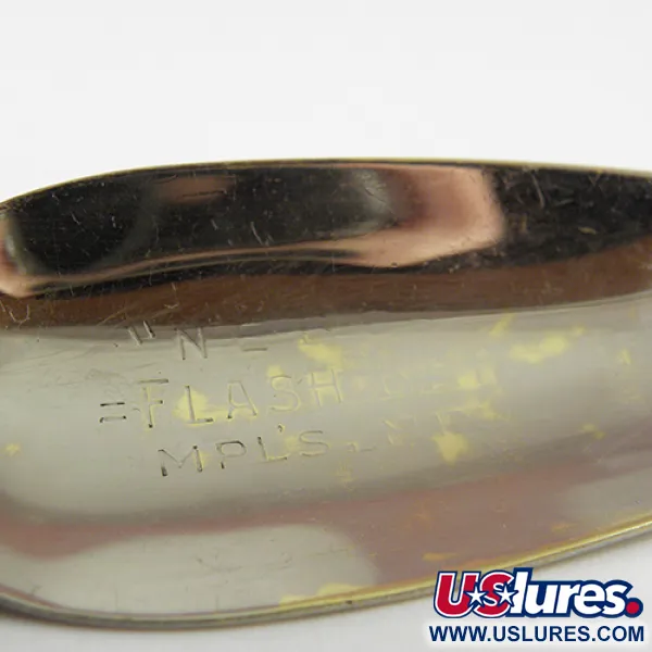  Nebco FlashBait 66, нікель/латунь, 21 г, блесна коливалка (колебалка) #2830