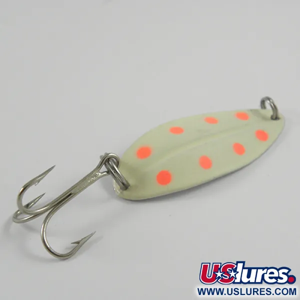 TODDCO Main liner (світиться в темряві), Glow (білий/червоний/нікель) - світиться в темряві, 12,5 г, блесна коливалка (колебалка) #2839