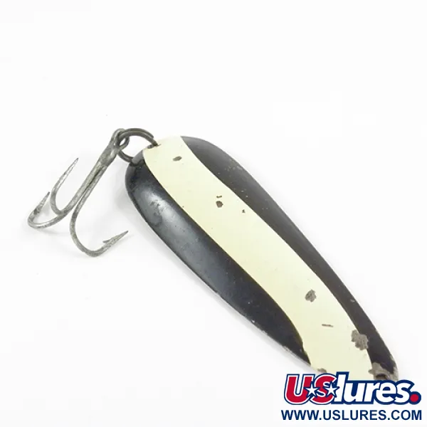 Eppinger Dardevle, чорний/білий, 28 г, блесна коливалка (колебалка) #2840