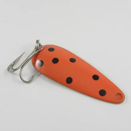 Len Thompson #2, червоний/чорний/латунь, 28 г, блесна коливалка (колебалка) #2841