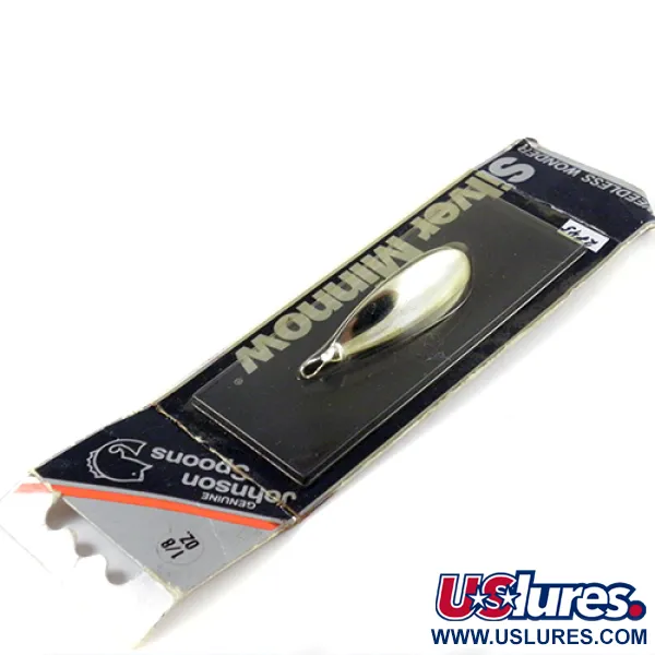  Незачіпляйка Johnson Silver Minnow, золото, 5 г, блесна коливалка (колебалка) #2845